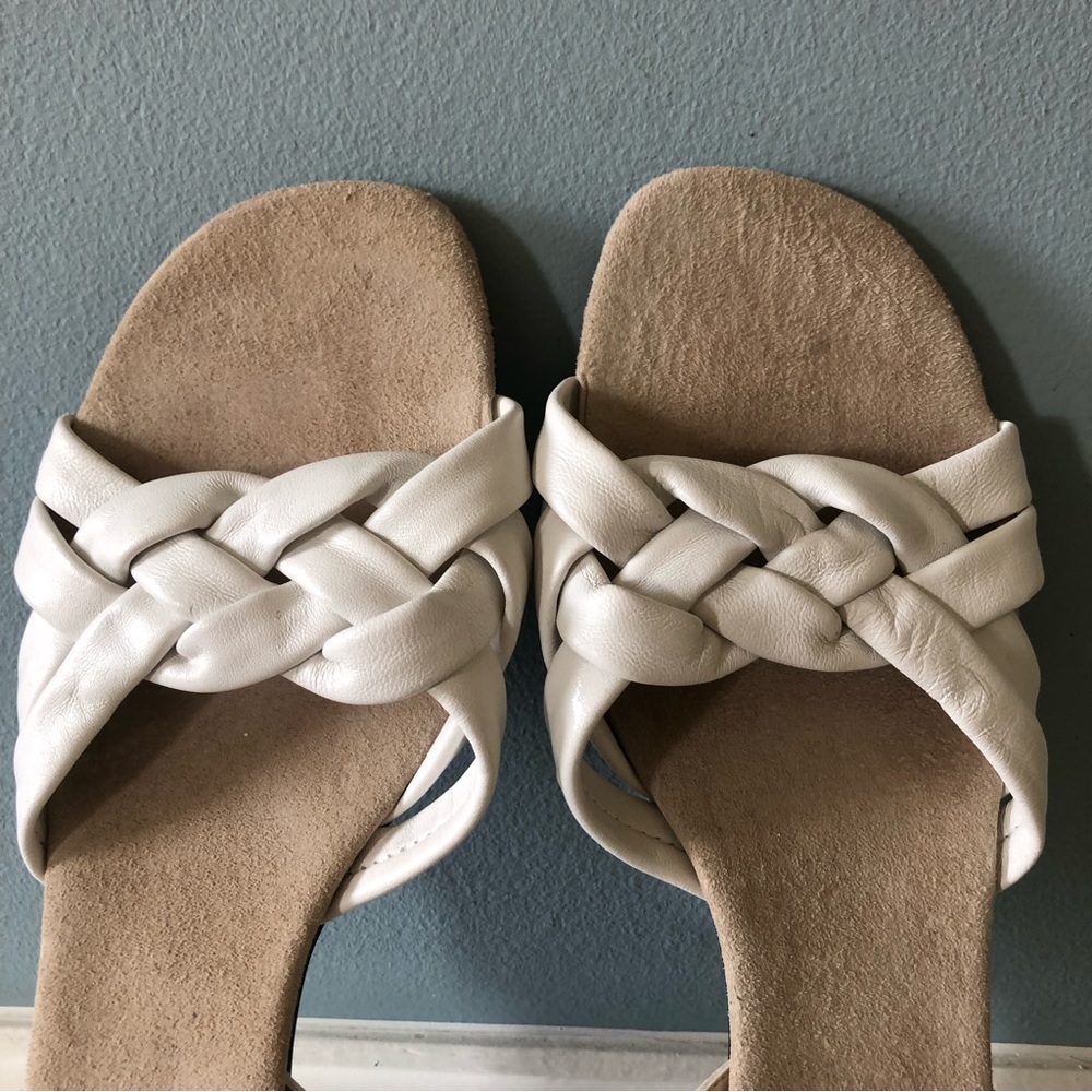 David Tate White Sandals - Picture 5 of 9